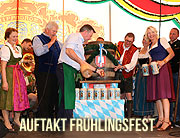 Auftakt 56. Frühlingsfest München - Freibier Böllernschützen und Anstich am 26.04.2019 (©Foto.Martin Schmitz)